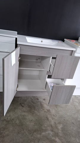 Ex-Display: Jane 750mm Floor Standing Vanity with Ceramic Top