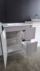 Ex-Display: Jane 750mm Floor Standing Vanity with Ceramic Top
