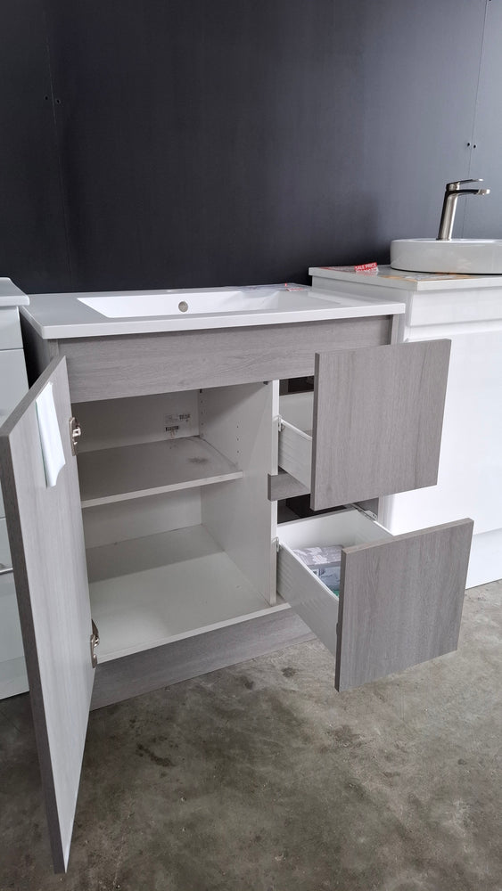 Ex-Display: Jane 750mm Floor Standing Vanity with Ceramic Top
