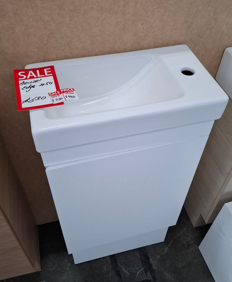 Ex-Display: Denzel Edge 450mm Floor Standing Vanity with Ceramic Top