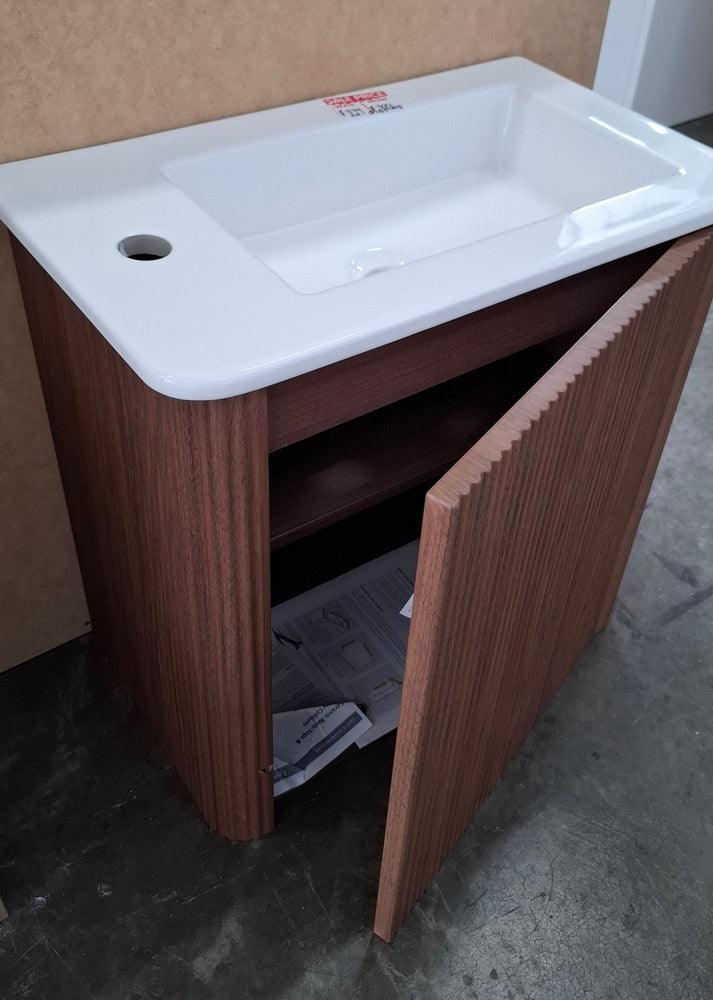 Ex-Display: Minka Mini 550mm Wall Hung Vanity With Ceramic Top