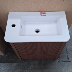 Ex-Display: Minka Mini 550mm Wall Hung Vanity With Ceramic Top