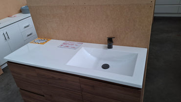 Ex-Display: Nevada 1200mm Floor Standing Vanity with Ceramic Top