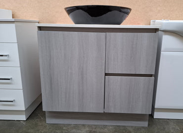 Ex-Display: Jane 900mm Floor Standing Vanity with Stone Top