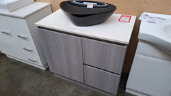 Ex-Display: Jane 900mm Floor Standing Vanity with Stone Top