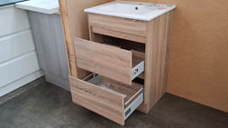 Ex-Display: Weston 600mm Floor Standing Vanity with Ceramic Top