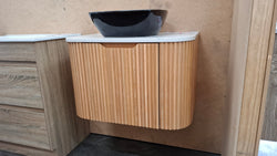 Ex-Display: Nature 750mm Wall Hung Vanity with Stone Top