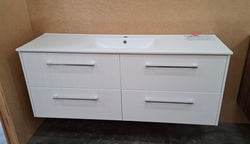Ex-Display: Parklane 1500mm Wall Hung Vanity with Ceramic Top