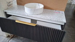 Ex-Display: Elwood 1200mm Wall Hung Vanity with Stone Top