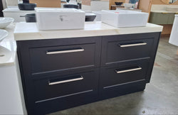 Ex-Display: Mosman 1500mm Floor Standing Vanity with Stone Top