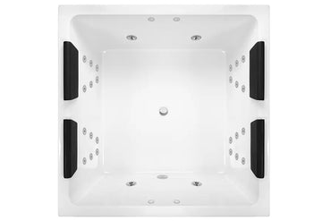Venice 1400 Dolce Vita 28-Jet Spa Bath - 1400 x 1400 x 500mm