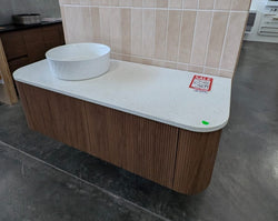 Ex-Display: Waverly 1200mm Wall Hung Vanity with Stone Top