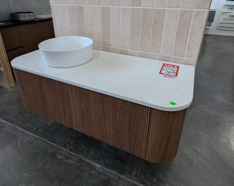 Ex-Display: Waverly 1200mm Wall Hung Vanity with Stone Top