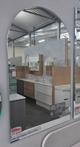 Ex-Display: Aspen Arch Pencil Edge Mirror 500x800mm