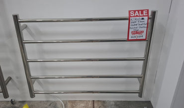 Ex-Display: Heated Towel Rail 240V - Polished Stainless Steel