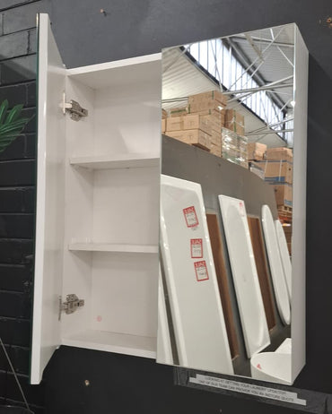 Ex-Display: Domani Mirror Cabinet - 600mm White