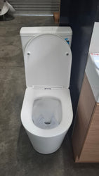 Ex-Display: Delta Toilet Matte White
