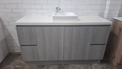 Ex-Display: Jane 1500mm Floor Standing Vanity with Stone Top