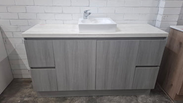 Ex-Display: Jane 1500mm Floor Standing Vanity with Stone Top