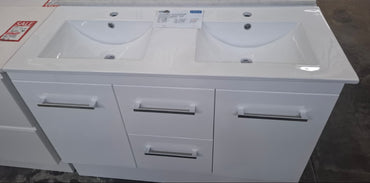 Ex-Display: Katy 1200mm Floor Standing Vanity with Ceramic Top