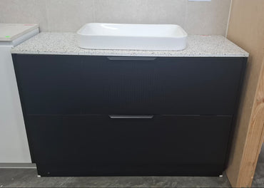 Ex-Display: Mosman 1200mm Floor Standing Vanity with Stone Top