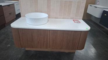 Ex-Display: Waverly 1200mm Wall Hung Vanity with Stone Top