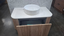 Ex-Display: Waverly 900mm Wall Hung Vanity with Stone Top