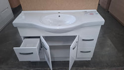Ex-Display: Antonio Semi-Recessed 1200mm Floor standing Vanity