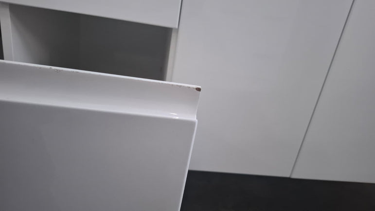 Ex-Display: Fingerpull 1200mm Wall Hung Vanity with Stone Top