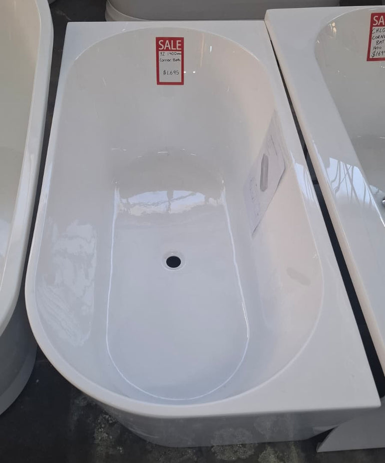 Ex-Display: Venice Left Corner Bath 1400mm