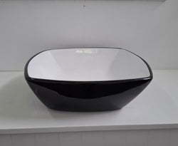 Ex-Display: Gloss White and Black Basin