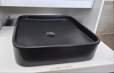 Ex-Display: Seima Kyra Square Black Basin