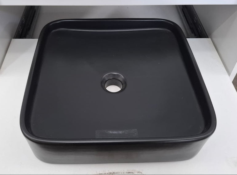 Ex-Display: Seima Kyra Square Black Basin