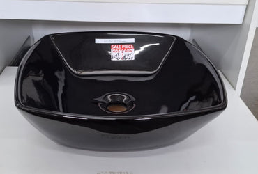 Ex-Display: HK-8021B Black Basin - 420 x 420mm
