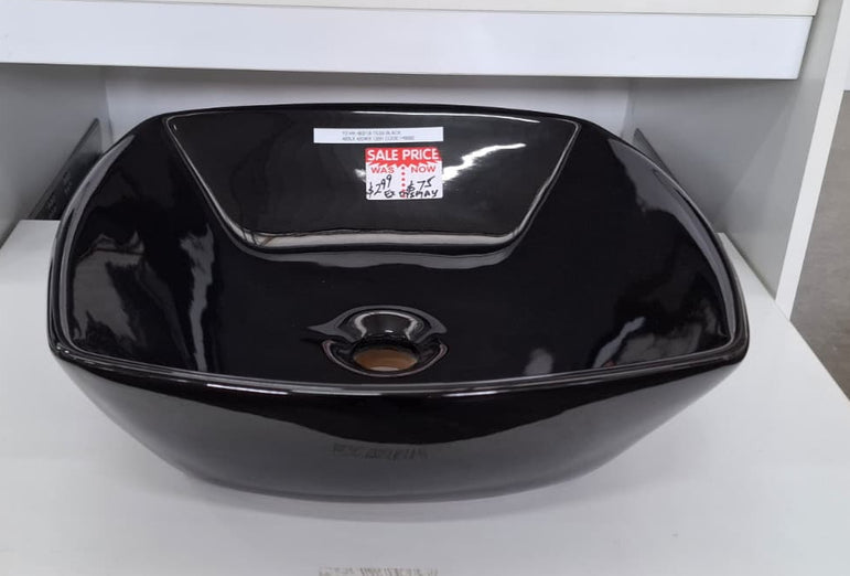 Ex-Display: HK-8021B Black Basin - 420 x 420mm