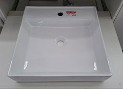 Ex-Display: HK-8244 White Basin with 1TH - 450 x 450mm