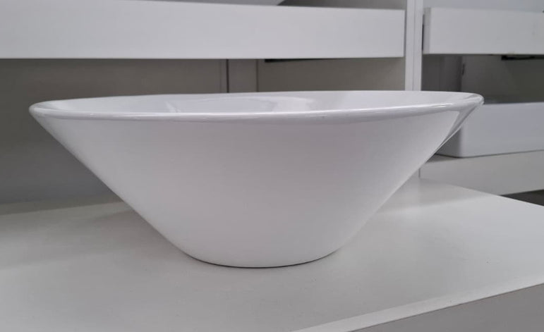 Ex-Display: HK-8027 White Round Basin - 420 x 420mm