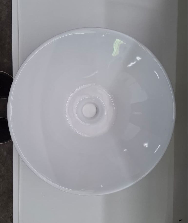 Ex-Display: HK-8027 White Round Basin - 420 x 420mm