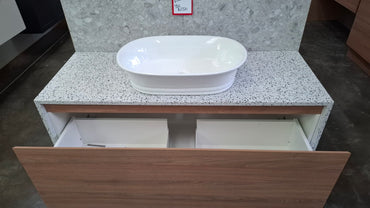 Ex-Display: Ainsworth 1200mm Wall Hung Vanity with Stone Top
