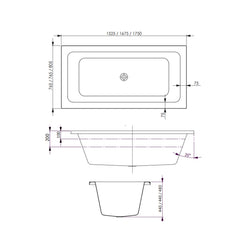 CARINA 1750 SPA CONTOUR 14 JETS