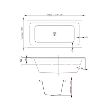 CARINA 1750 SPA CONTOUR 14 JETS