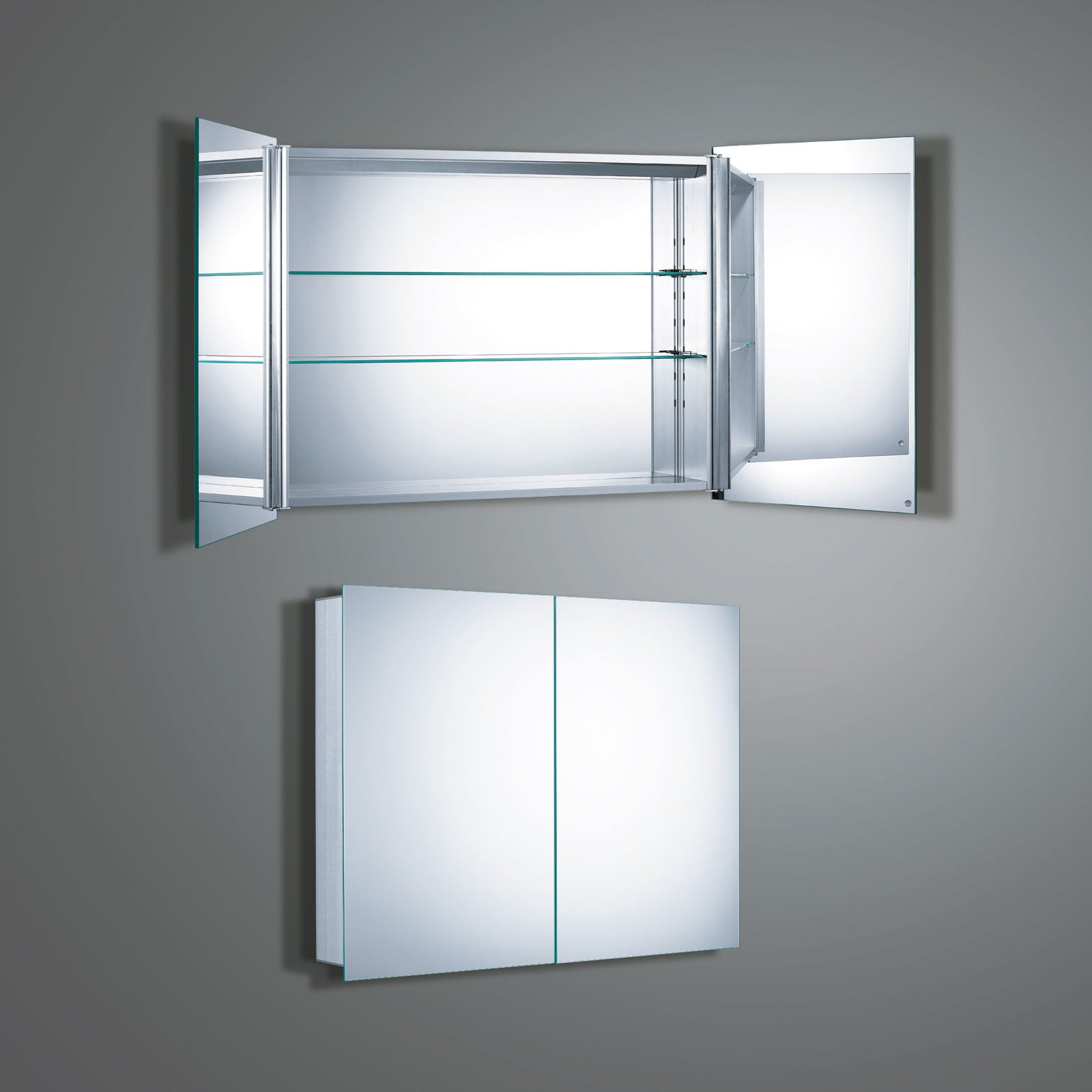 Felix 600mm Mirror Wall Cabinet 2 Door