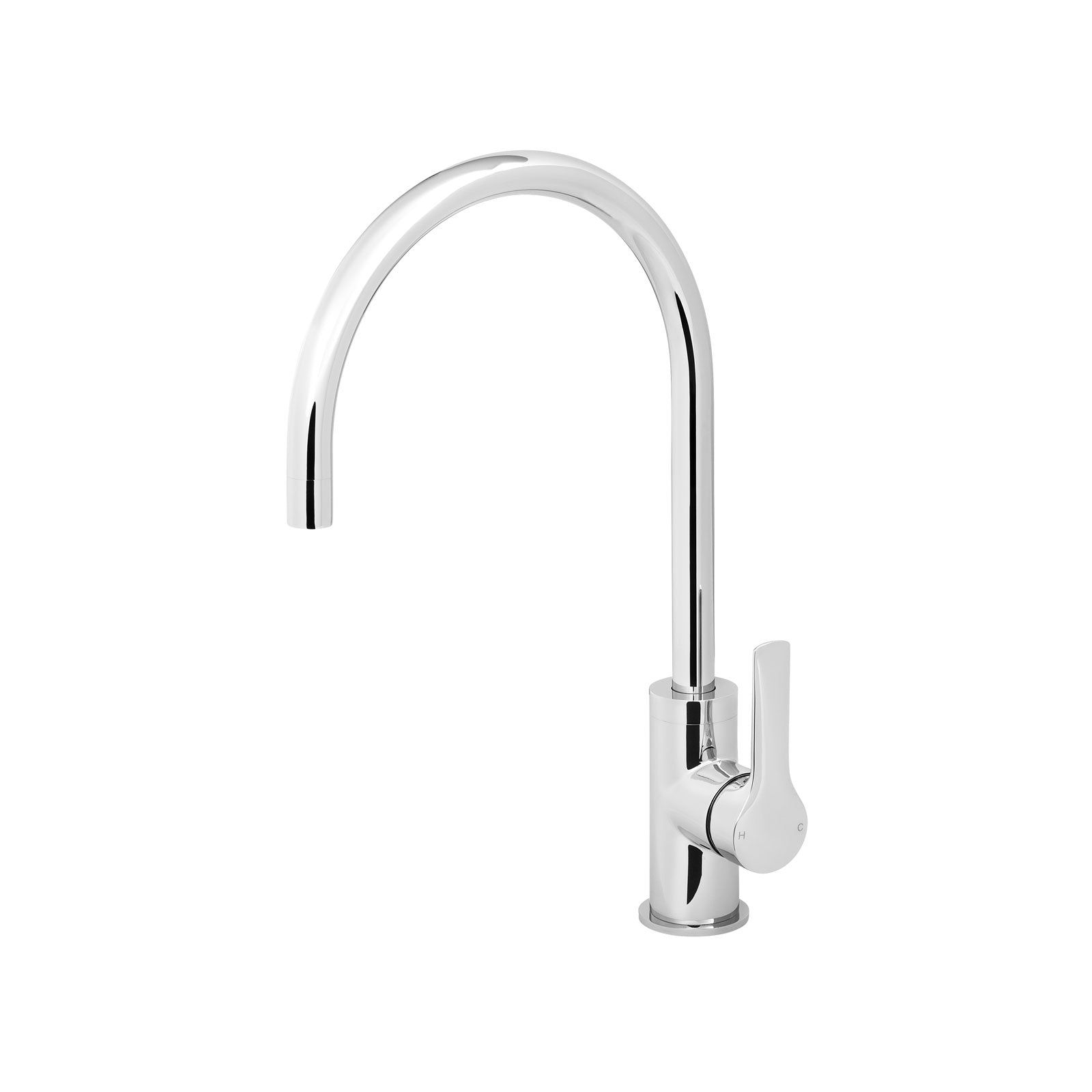 Subi Sink Mixer 200mm Gooseneck Chrome 5 Star/6 LPM